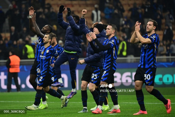 Hasil Liga Champions: Dua Klub Asal Milan Menang. Inter Naik ke Puncak Klasemen