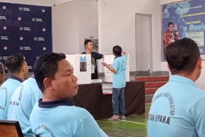 302 Narapidana Rutan Jepara Ikut Nyoblos