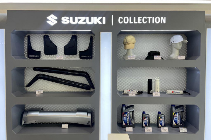 Selain Jualan Mobil, Suzuki Juga Jualan Suku Cadang & Aksesoris di GJAW 2024