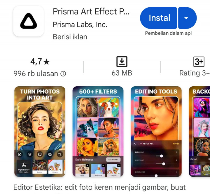 7 Rekomendasi Aplikasi Edit Foto Jadi Kartun untuk Android dan iOS