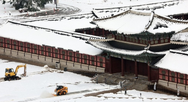 Salju Lebat yang Landa Korea Selatan Tewaskan Empat Orang