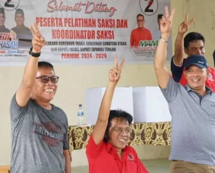 Hasto Klaim Masinton Menang di Pilkada Tapanuli Tengah