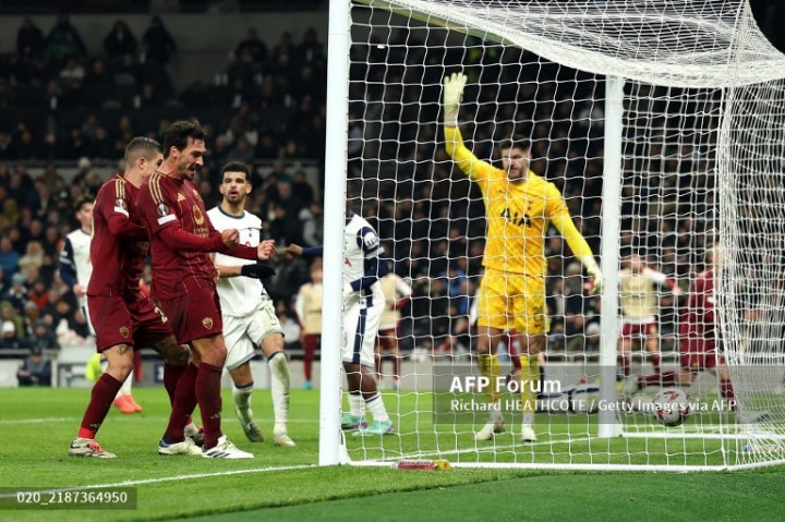 Hasil Liga Europa: Laga Tottenham vs AS Roma Berakhir Tanpa Pemenang