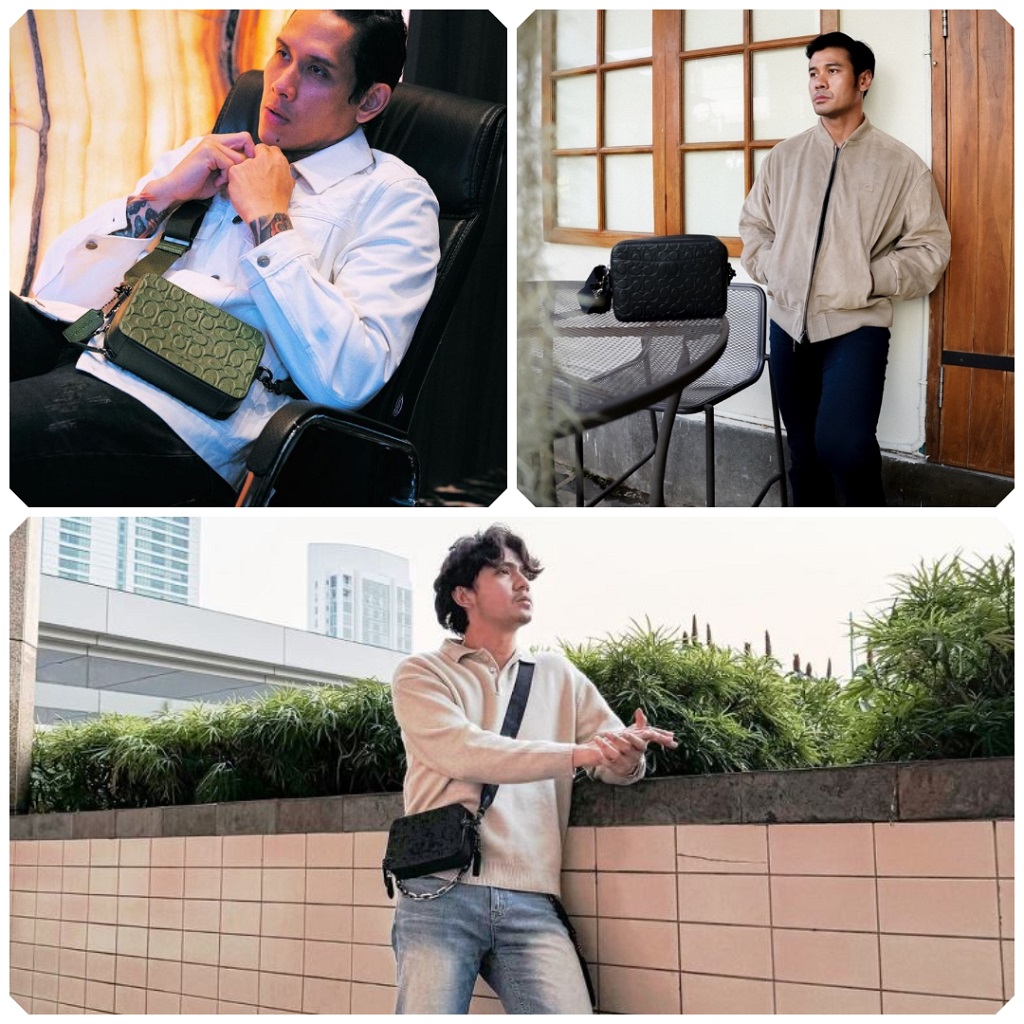 Aktor papan atas Indonesia Chicco Jerikho, Ganindra Bimo, dan Arbani Yasiz baru-baru ini membagikan foto OOTD bergayakan kasual yang menawan. Dok. Ist