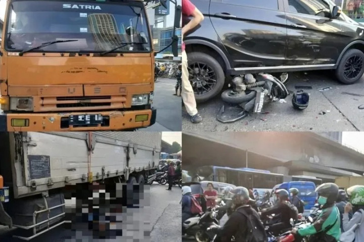 Ditetapkan Tersangka, Ini Daftar Pelanggaran yang Dilakukan Sopir Truk Kecelakaan Slipi