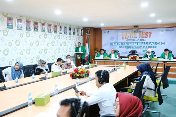 55 Peserta Ikut Final Test OSC Medcom.id di UMI, Berebut Kuota 20 Beasiswa