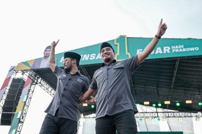 Paslon Pilwakot Cilegon, Robinsar-Fajar Hadi Prabowo (Robinsar-Fajar). Foto: Istimewa.