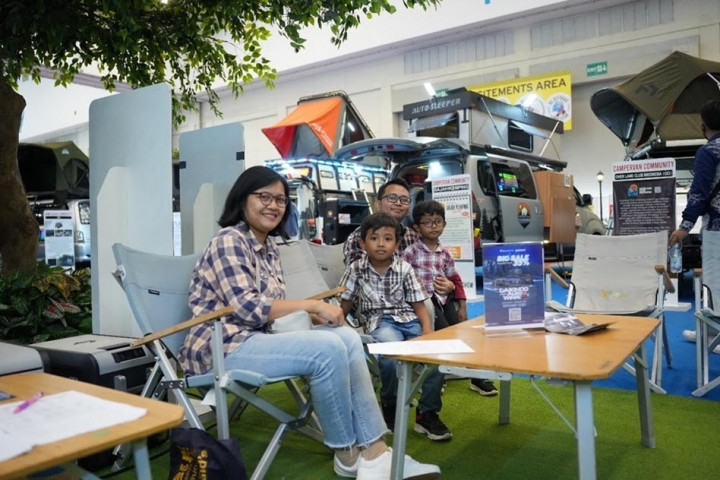 Campervan Show di MUF GJAW 2024 jadi Spot Favorit Keluarga