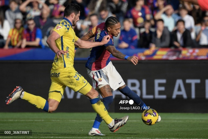 Las Palmas Perpanjang Tren Negatif Barcelona di LALIGA