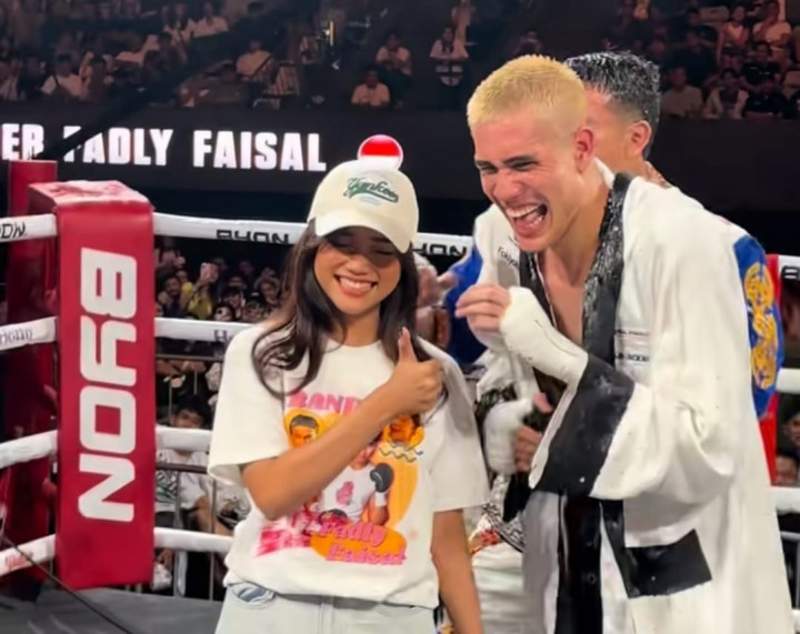 Kalah Adu Jotos dengan Fadly Faisal,  Aisar Khaled Senyum Lebar Bisa Ketemu Fuji