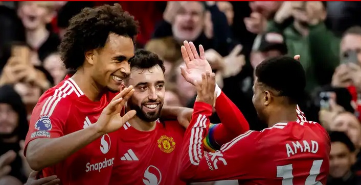 Hasil Liga Inggris: MU Berpesta, Man City Merana