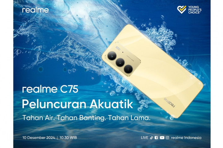realme Siap Boyong C75 ke Indonesia
