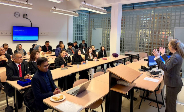 Mahasiswa Doktoral Unbor Bahas Property Right di Utrecht University