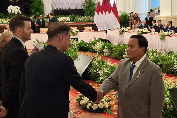 Momen Prabowo Brunch dengan Pebisnis asal Amerika Serikat