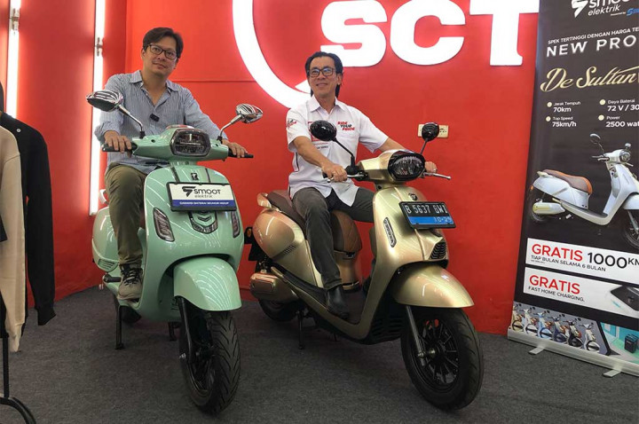 Gandeng Brand Motor Listrik Lokal, SCT Indonesia: Kami Percaya Brand Lokal