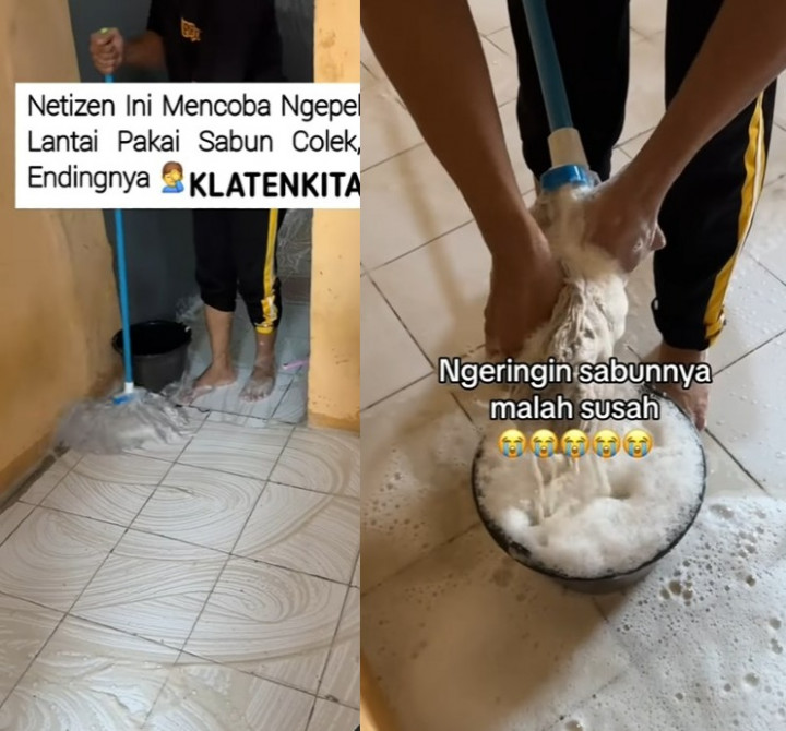 Bukan Pakai Sabun Colek, Ini Cara Mengepel Lantai yang Tepat