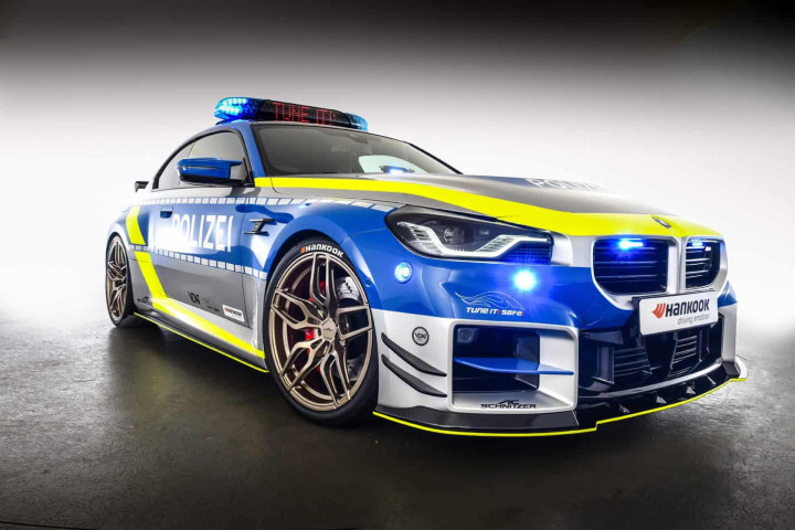 AC Schnitzer Modifikasi Mobil Polisi BMW M2, Kampanyekan 'Tune it! Safe!'