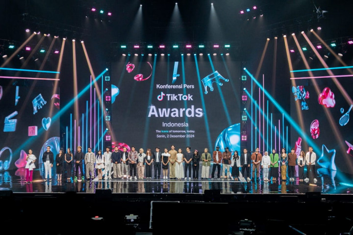 Tiktok Awards Indonesia 2024 Apresiasi 81 Kreator Berpengaruh