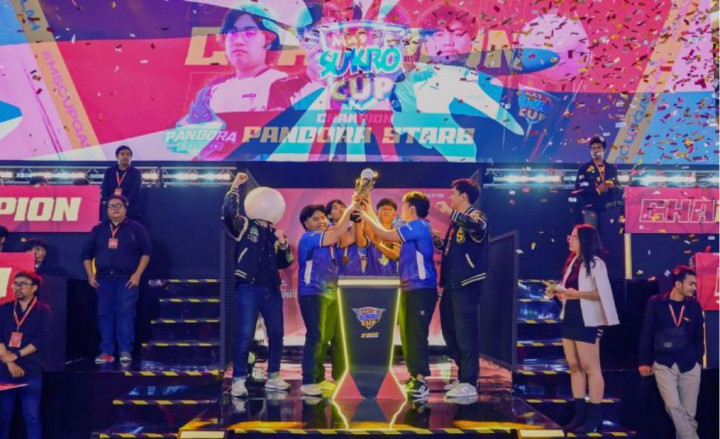 Pandora Stars Raih Juara Free Fire di Mas Sukro Cup 2024
