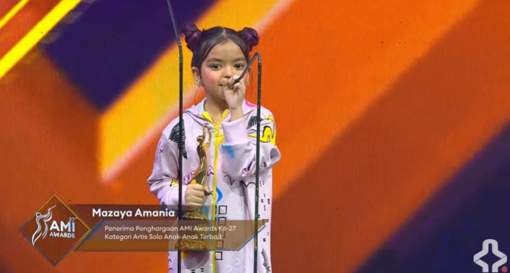 Pemenang AMI Awards 2024 Bidang Lagu Anak-Anak, Ada Tasya Kamila