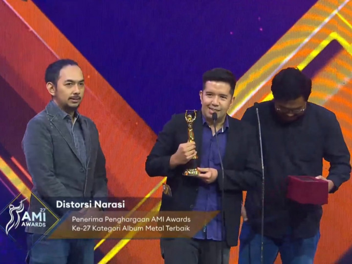 LogaMulia Sapu Bersih Piala AMI Awards 2024 di Bidang Metal