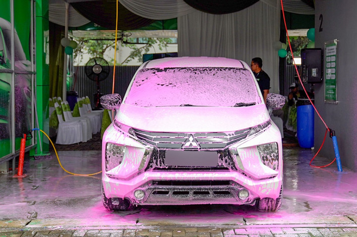 GT Wash Sediakan Cuci Kendaraan Mandiri, Pakai Sampo dari Rusia