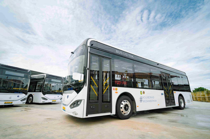 Kalista & Pemkot Medan Operasikan 60 Unit Bus Listrik