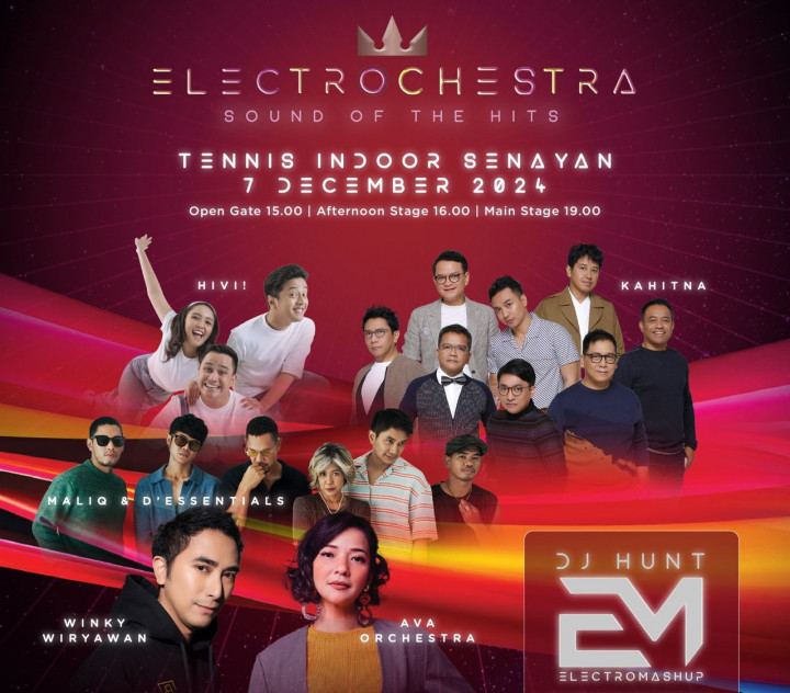 Kahitna & Maliq D'essentials Siap Meriahkan Electrochestra 2024