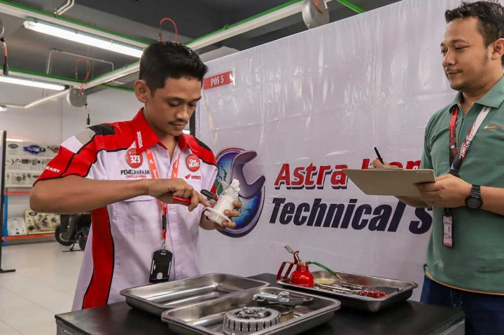 Siap Adu Skill di Kompetisi Level Asia, Begini Persiapan Teknisi AHASS!