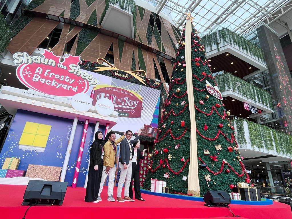 Aeon Mall Sentul Bogor bakal menggelar rangkaian acara dan promo belanja selama Natal dan Tahun Baru. Dok. A. Firdaus/Medcom