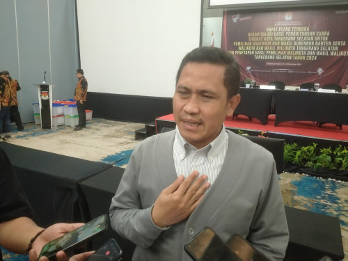 Ketua Komisi Pemilihan Umum (KPU) Tangsel, Muhammad Taufiq Mizan.