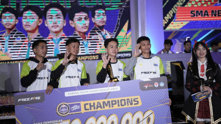 SMAN 1 Kelapa Bangka Belitung Juara GYC 2024 Free Fire