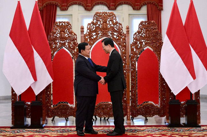 Prabowo Dorong Perusahaan Jepang Berpartisipasi dalam Proyek <i>Great Giant Sea Wall</i>