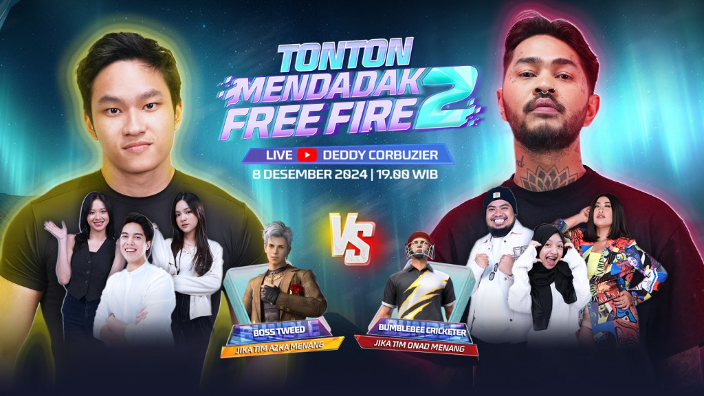 Event 'Mendadak Free Fire 2'.