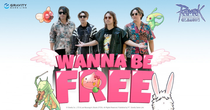 Gandeng J-Rocks, Game Ragnarok Classic Ajak Bernostalgia Lewat Lagu 'Wanna Be Free'