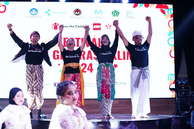Kemenko PMK berkolaborasi dengan Save the Children Indonesia selenggarakan Kampanye Aksi Generasi Iklim. (Foto: Dok. Istimewa)