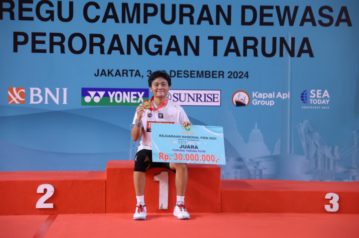 Kejurnas PBSI 2024: Sausan Menutup 2024 dengan Manis