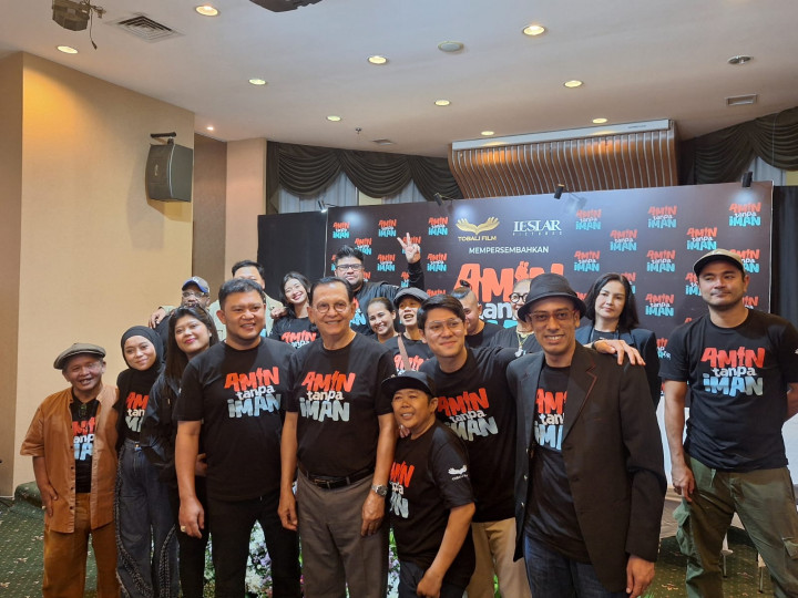 Lesti Kejora Menangis Baca Cerita Film Amin Tanpa Iman