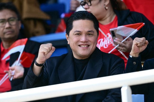 Erick Thohir Bersyukur atas Kemenangan Tipis Timnas Indonesia di Myanmar