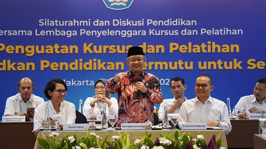 Abdul Mu'ti Sebut LKP Dorong Anak Bangsa Berdaya Saing Global