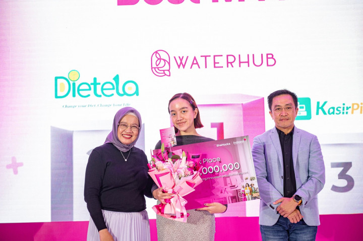 Startup Insipiratif Waterhub Juara Shehacks 2024