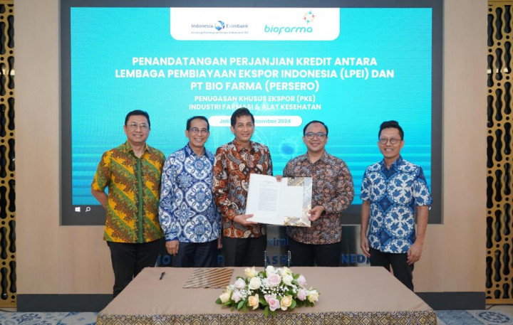 Sinergi LPEI dan Bio Farma, Dukung Ekspor Farmasi Indonesia ke 160 Negara melalui PKE Industri Farmasi dan Alat Kesehatan