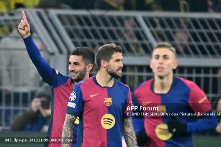 Dortmund Vs Barcelona: Berbalas Gol, Blaugrana Menang di Kandang Die Borussen