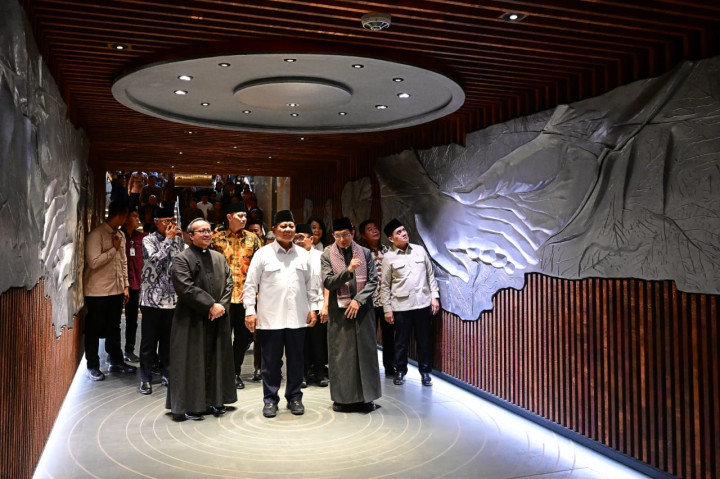 Permudah Akses Jemaah Istiqlal dan Katedral, Presiden Prabowo Resmikan Terowongan Silaturahim