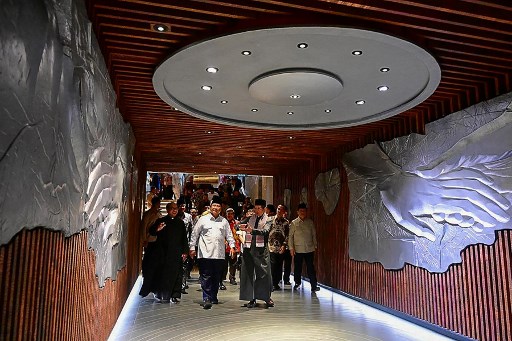 Presiden Resmikan Terowongan Silaturahim Istiqlal-Katedral