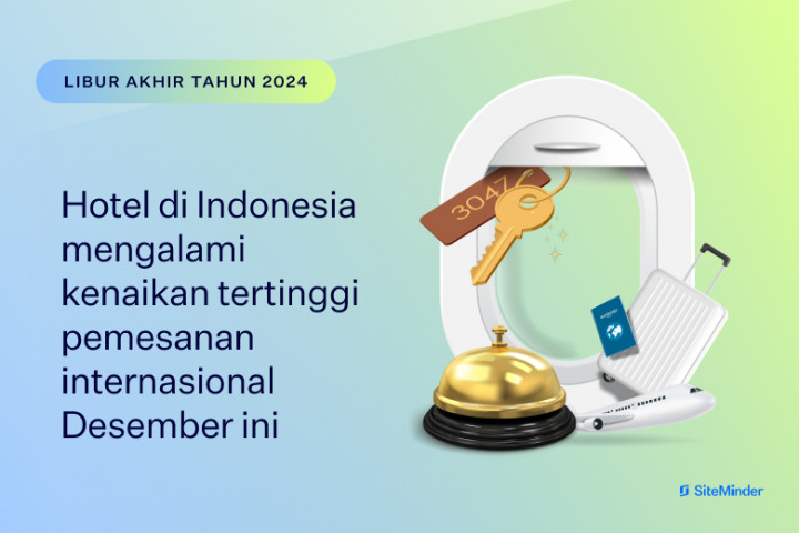 Pemesanan Akomodasi Indonesia Tumbuh Tertinggi Desember 2024