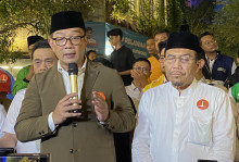 Ridwan Kamil dan Suswono. Foto: Medcom.id/Randi