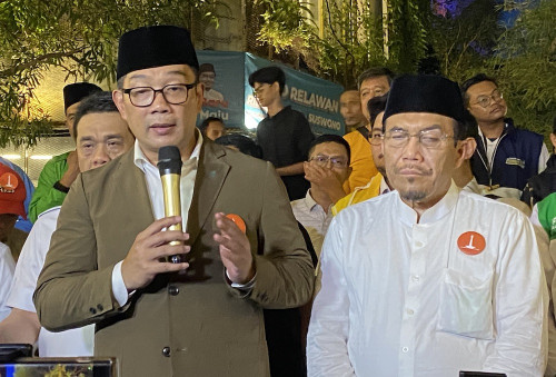 Ridwan Kamil dan Suswono. Foto: Medcom.id/Randi