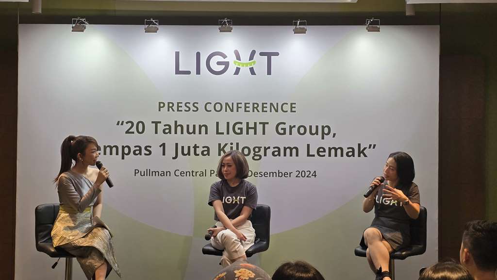 Konferensi Pers perayaan 20 tahun Light Group. Dok. Ist