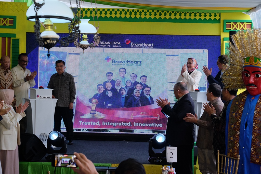 Wapres Muhammad Jusuf Kalla menghadiri pembukaan layanan kesehatan BraveHeart. Dok. Ist 